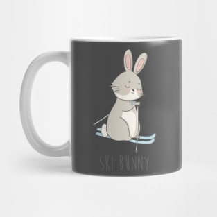 Ski Bunny Cute Rabbit, Bunny Ski Mug